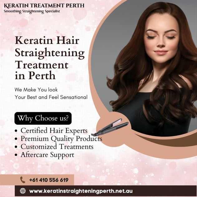 Keratin hair straightening treatment - Australia